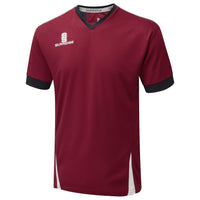 Surridge Blade Training Shirt (Junior) - Maroon / Navy / White