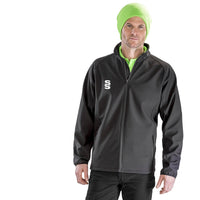 Surridge Core Printable Softshell Jacket - Black