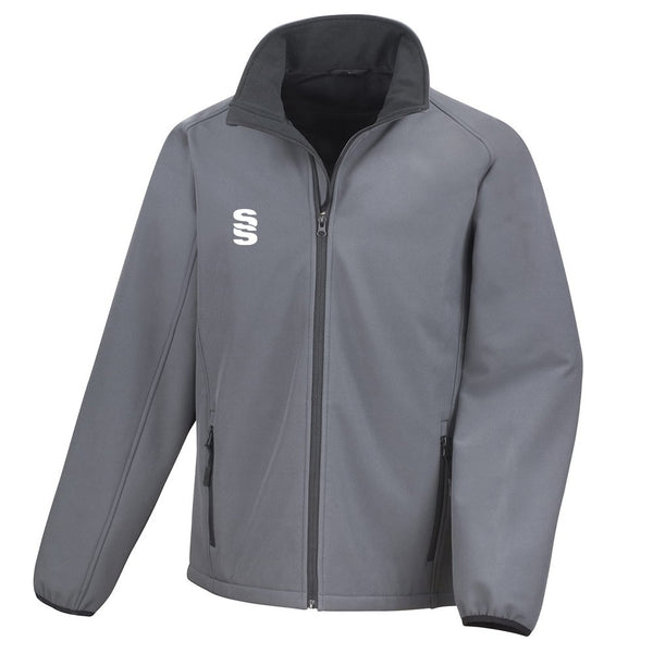 Surridge Core Printable Softshell Jacket - Charcoal