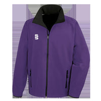 Surridge Core Printable Softshell Jacket - Purple