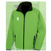 Surridge Core Printable Softshell Jacket - Green Black