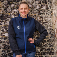 Surridge Core Printable Softshell Gilet Female - Navy / Royal