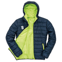 Surridge Supersoft Padded Jacket (Adult) - Navy / Lime