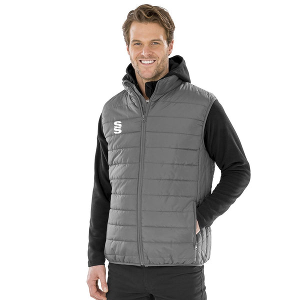 Surridge Padded Bodywarmer - Gray
