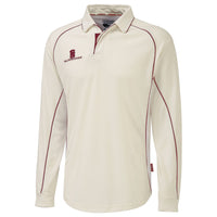 Surridge Long Sleeve Shirt - Red Trim