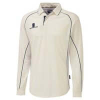 Surridge Long Sleeve Shirt - Navy Trim