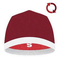 Surridge Reversible Beanie - Red / Maroon