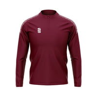 Surridge Elite Zip Performance Top (Junior) - Maroon
