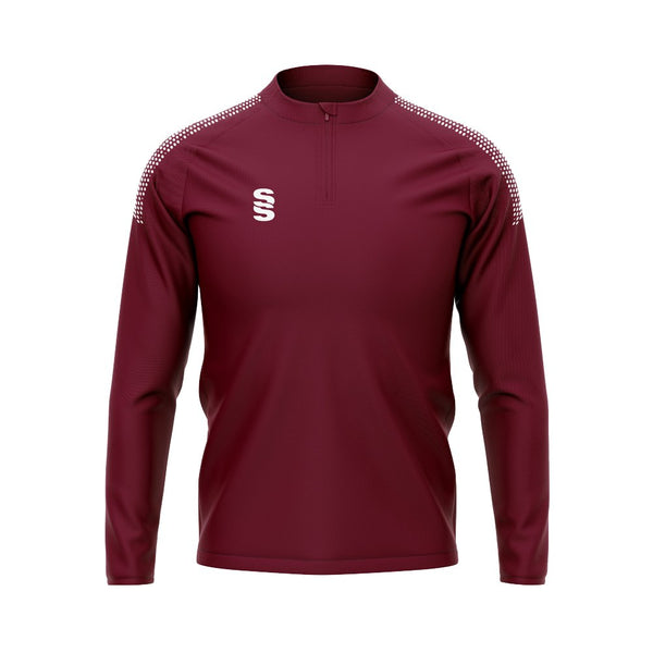 Surridge Elite Zip Performance Top (Junior) - Maroon
