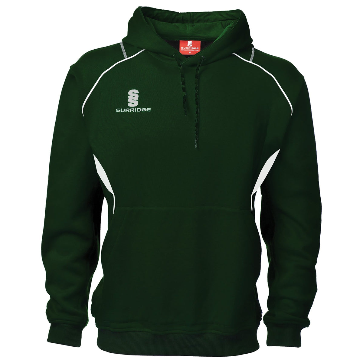 Surridge Curve Hooded Sweatshirt - Green