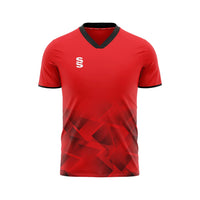Surridge Copa Shirt / Short Sleeve (Junior) - Red / Black