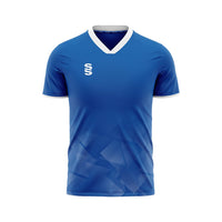 Surridge Copa Shirt / Short Sleeve (Junior) - Royal / White