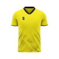 Surridge Copa Shirt / Short Sleeve (Junior) - Yellow / Black