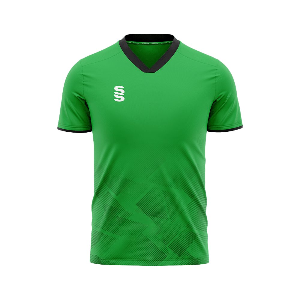 Surridge Copa Shirt / Short Sleeve (Junior) - Emerald / Black