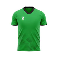 Surridge Copa Shirt / Short Sleeve (Junior) - Emerald / Black