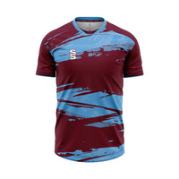 Surridge Evolution Shirt / Short Sleeve (Junior) - Maroon