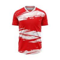 Surridge Evolution Shirt / Short Sleeve (Junior) - Red / White
