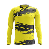 Surridge Evolution Shirt / Short Sleeve (Junior) - Yellow / Black