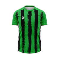 Surridge Strike Shirt / Short Sleeve (Junior) - Emerald / Black