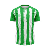Surridge Strike Shirt / Short Sleeve (Junior) - Emerald / White