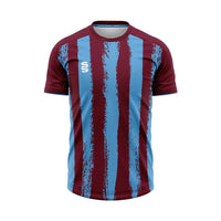 Surridge Strike Shirt / Short Sleeve (Junior) - Maroon