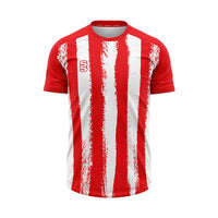 Surridge Strike Shirt / Short Sleeve (Junior) - Red / White