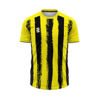 Surridge Strike Shirt / Short Sleeve (Junior) - Yellow / Black