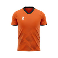 Surridge Copa Shirt / Short Sleeve (Junior) - Orange / Black