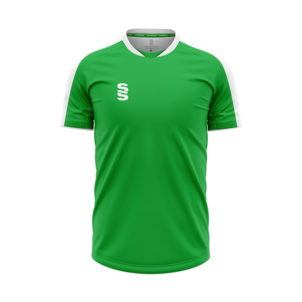 Surridge Inter Shirt / Short Sleeve (Junior) - Emerald / White