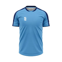 Surridge Inter Shirt / Short Sleeve (Junior) - Sky / Navy