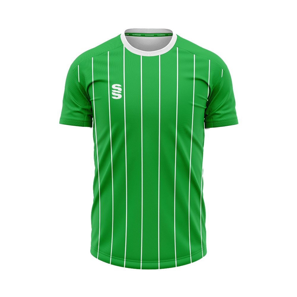Surridge Premier Shirt / Short Sleeve (Junior) - Emerald / White