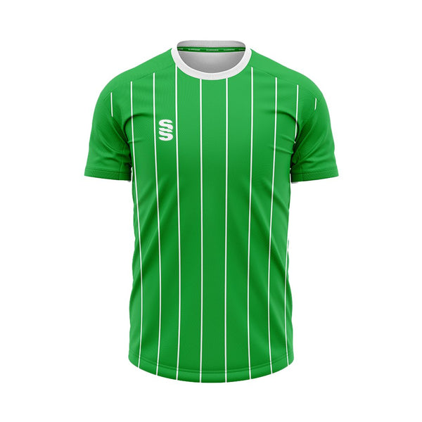 Surridge Premier Shirt / Short Sleeve (Junior) - Emerald / White