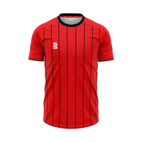 Surridge Premier Shirt / Short Sleeve (Junior) - Red / Black