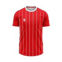Surridge Premier Shirt / Short Sleeve (Junior) - Red / White
