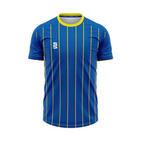 Surridge Premier Shirt / Short Sleeve (Junior) - Royal / Yellow