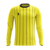 Surridge Premier Shirt / Short Sleeve (Junior) - Yellow / Black