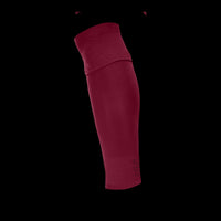 Surridge Footless Socks (Junior) - Maroon