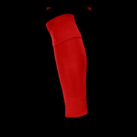 Surridge Footless Socks (Junior) - Red