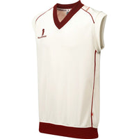 Surridge Curve Sleeveless Sweater (Junior) - Red Trim