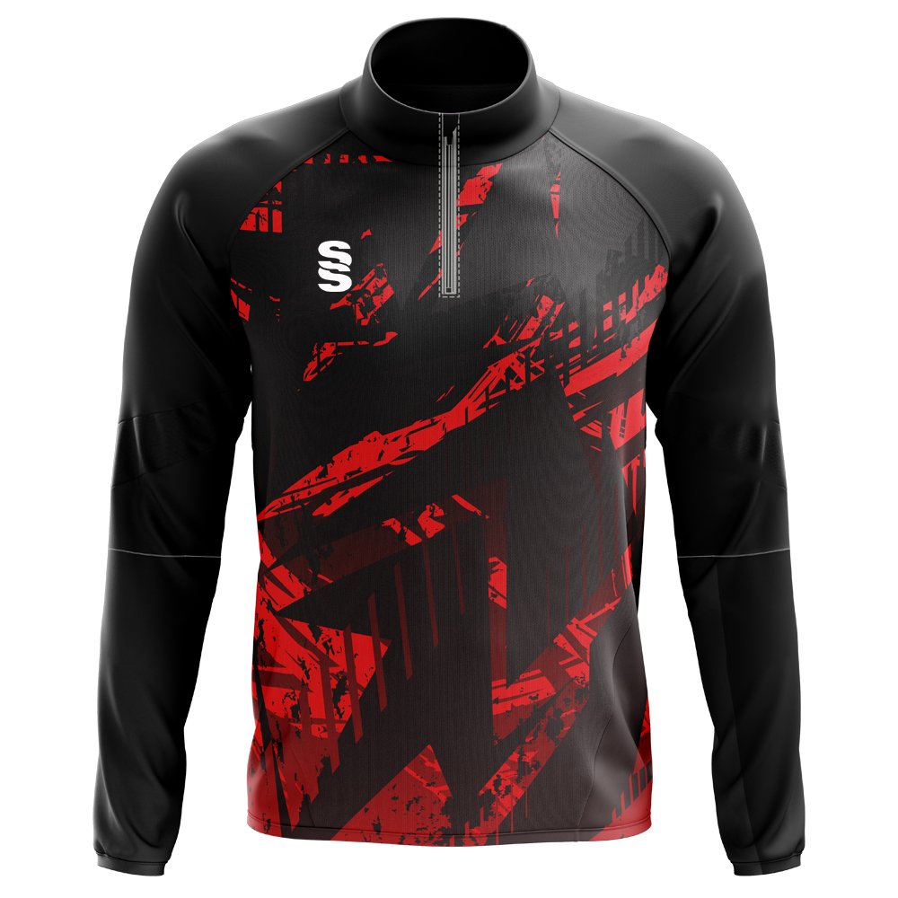 Surridge Tempo Performance Top - Black Red