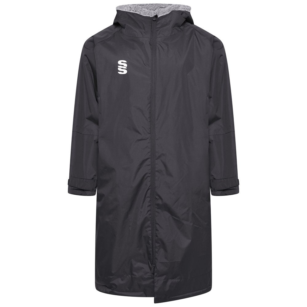 Surridge Fleece Robe (Junior) - Black