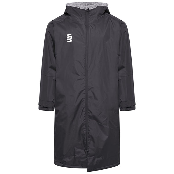 Surridge Fleece Robe (Junior) - Black