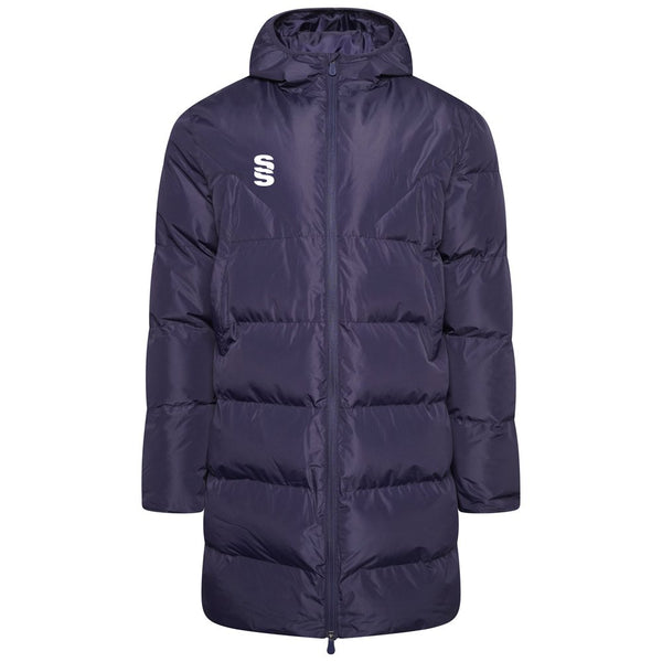 Surridge Active Long Padded Jackets - Navy