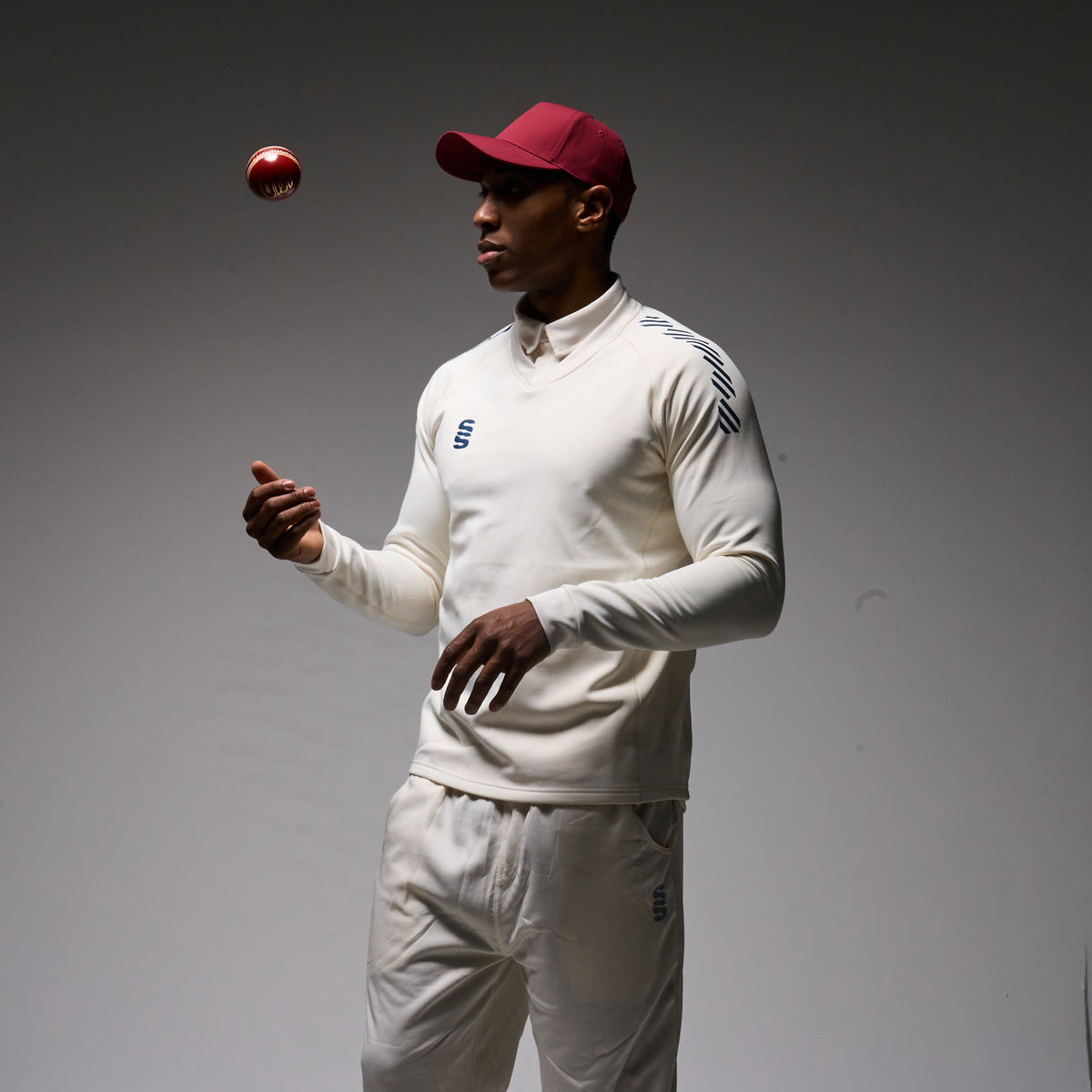 Surridge Blast Long Sleeve Cricket Sweater (Junior)