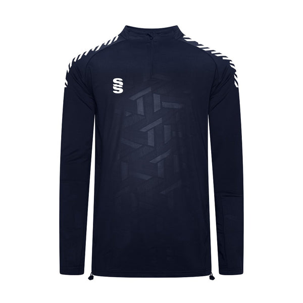 Surridge Impact Zip Performance Top (Junior) - Navy