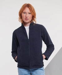 Russell Athletic Women's Full-zip Outdoor Fleece - Black