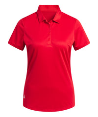 Women's Adidas Performance Polo - Collegiate Red