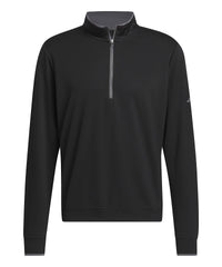 Adidas UPF Lightweight Quarter-zip Pullover - Black