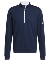 Adidas UPF Lightweight Quarter-zip Pullover - Collegiate Navy