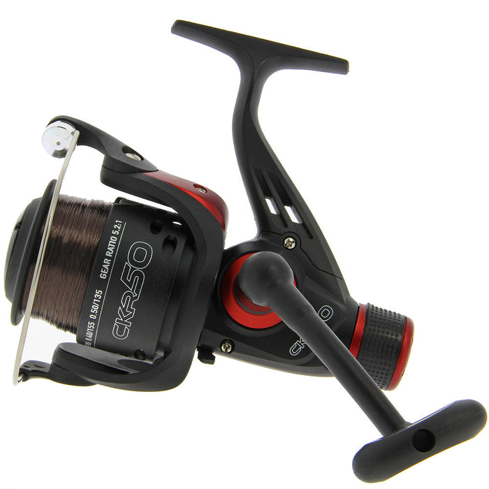 CKR50 Coarse Fishing Reel Loaded With 8lb Line